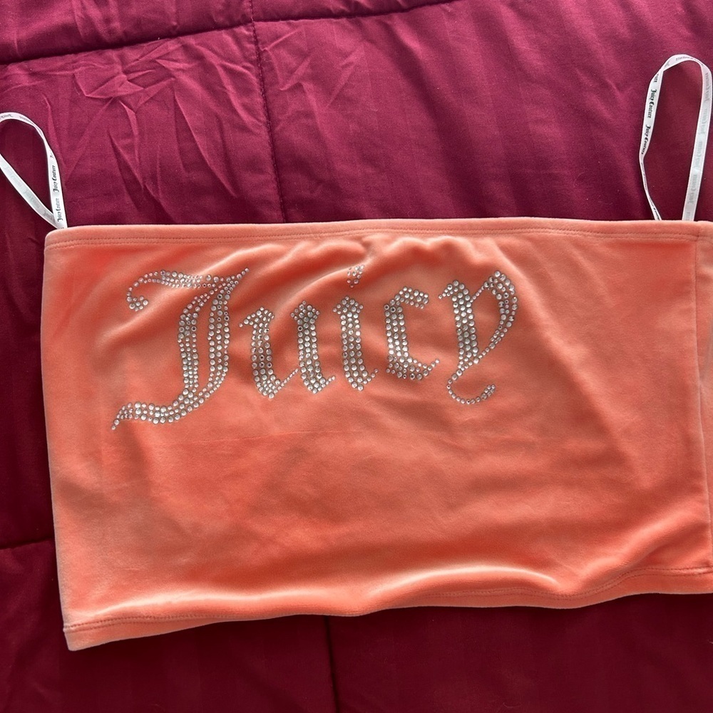 WOMEN'S JUICY COUTURE OG BLING TUBE TOP
